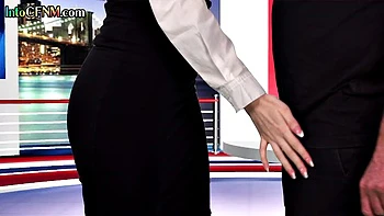 Cumthirsty babe gets facial