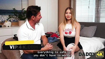 David Fucks Hot Blonde Cheating with Feet Job