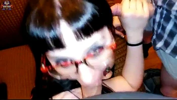 Amateur Blowjob with Facial Cumshot