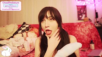 Chase Rides Huge Dildo, Fucks Big Ass