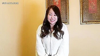 Asian Brunette Gets Dripping Creampie Inside