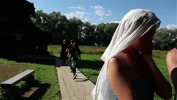 Naked in the village