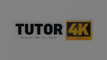 TUTOR4K. Guy comes up with the idea of fucking the literature teacher