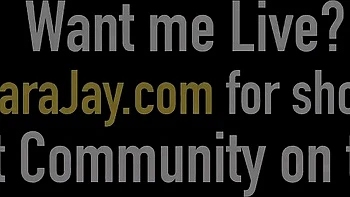 Sara Jay Cougar Threesome with Huge Tits