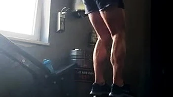 Nikita Kinka's hardcore gym femdom training