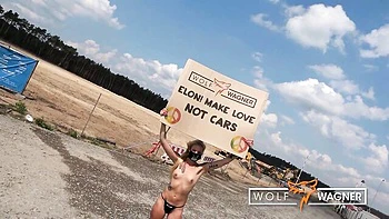 Kitty Blair Gets Fucked Hard in German Public