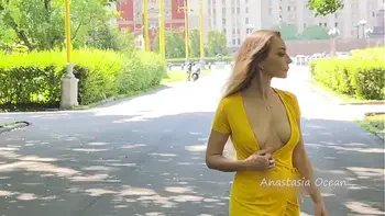 Public walk without underwear