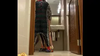 Milf Lila Lovely Sucks And Fucks Gibby The Clown In A Public Bathroom