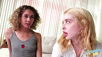 Homevideo: big cock stroking and threesome fun