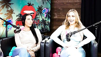 Rachel & Mia Talk Dirty with Sexy Girl-Girl Action