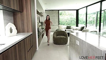 Hazel's Dirty Foot Worship and Fuck