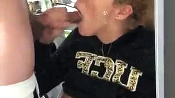 Jewel Sucks Loads as Ultimate Asian Amateur Blowjob