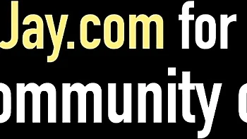 Sara Jay Sucks Cock with Her Huge Silicone Tits