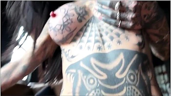 Goth Stepsis Sucks & Fucks at Halloween Party