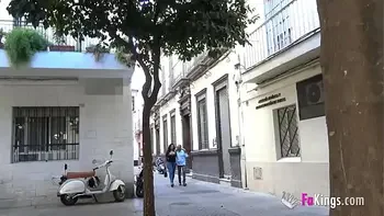 Ebony mommy with GIANT TITS introduces us to her older lover :-D