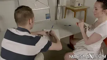 MARISKAX After school fucking lessons