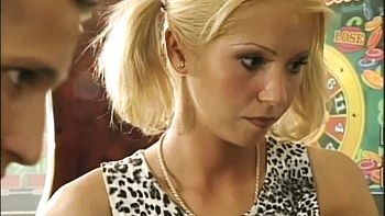 Tattooed pornstar devours ass in hot threesome