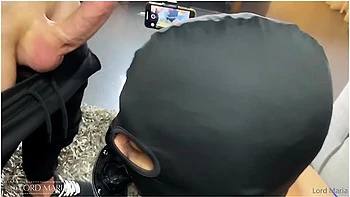 Lord Maria and Alpha Dom Make Sub Suck Cock First Time
