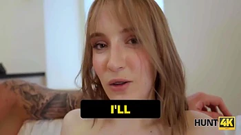 Petite Blonde Gets Fucked Hard in Front of Husband