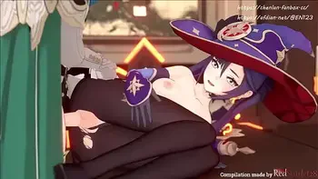 Anime Hentai Compilation - Genshin Impact