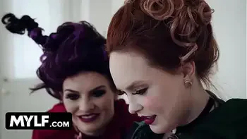 Mylfwood - Inexperienced Boy Gets Locked Up And Used By Three Horny Witches With Big Natural Boobs