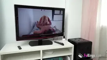 She's back! Lucia and her AMAZING TITS come for her INTERRACIAL