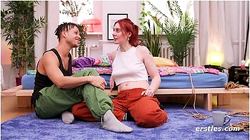 Sexy Sugar Sets Her Eager Boyfriend Up On Date With Dominant Zora ( Of 3)