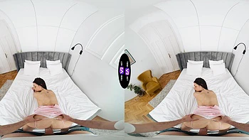 Matty Mila rides a big dick in stunning virtual reality