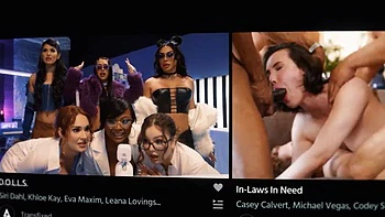 DEVILS FILM - Ava Marina Seduces Stepcousin Elias Cash For Hot Morning Sex: Porn