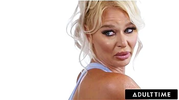 Pawg Milf London River Catches Pervert Stepson Jerking To Her Ass On New Exercise Bike