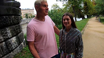 Porno Dan and Dean Van Damme bang Serina Gomez