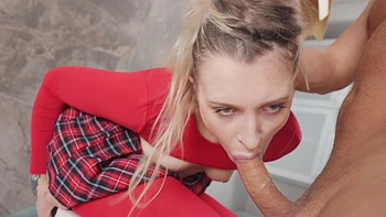 Cute blonde girl Yuri has anal sex for the first time