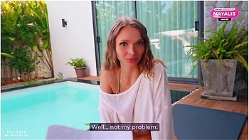 Hot Big-titted Stepsister Loses Her Hole In Truth Or Dare