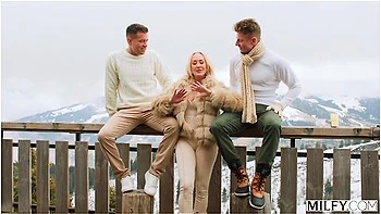 Bosses Wife Brandi Love Gets Spit-roasted By New Hires At Company Retreat