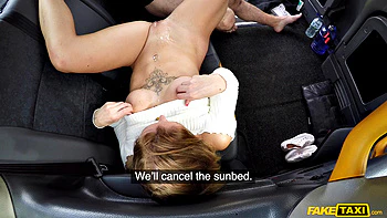 Golden showers for cab driver