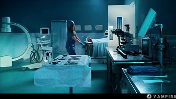 Vampired featuring Ana Foxxx and Molly Little's rough porn