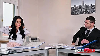 Busty Cheating Executive Ania Kinski Sparks Affair With Hung Employee GP2887