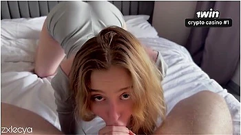 For Sore Throat Hot Cum On Boobs, Dont Get Sick! With Honey Dick