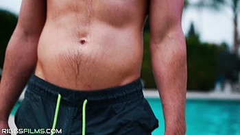 Sloppy blowjob clip with voluptuous Zac Wild and Fit Kitty from Riggs Films