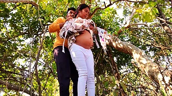 Indian Desi Bhabhi Hot Xxx - Both The Boy And The Girl Are Newly Married And Have Come To Visit The Forest