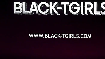 Trans with guy in transgender video with emotional EROS ORISHA from Black TGirls
